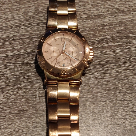 Michael Kors Accessories - Michael Kors rose gold stainless steel watch